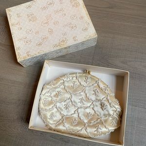 Vintage Handmade Pearled Clutch